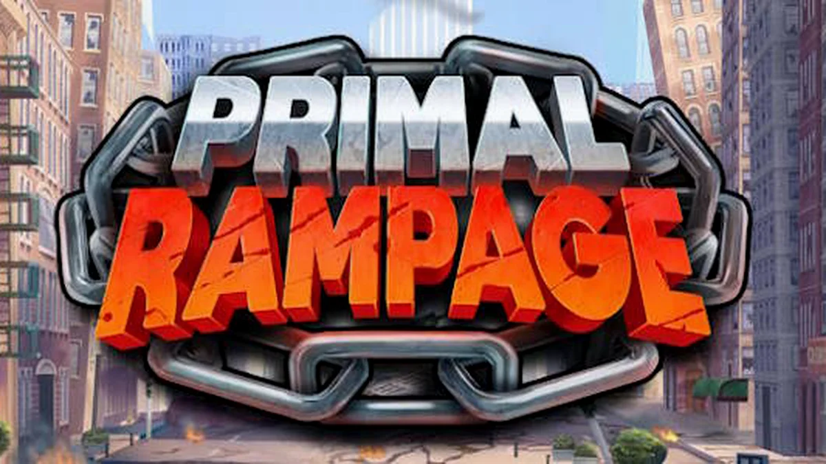 Cenário da selva de Primal Rampage com o guardião Korrak
